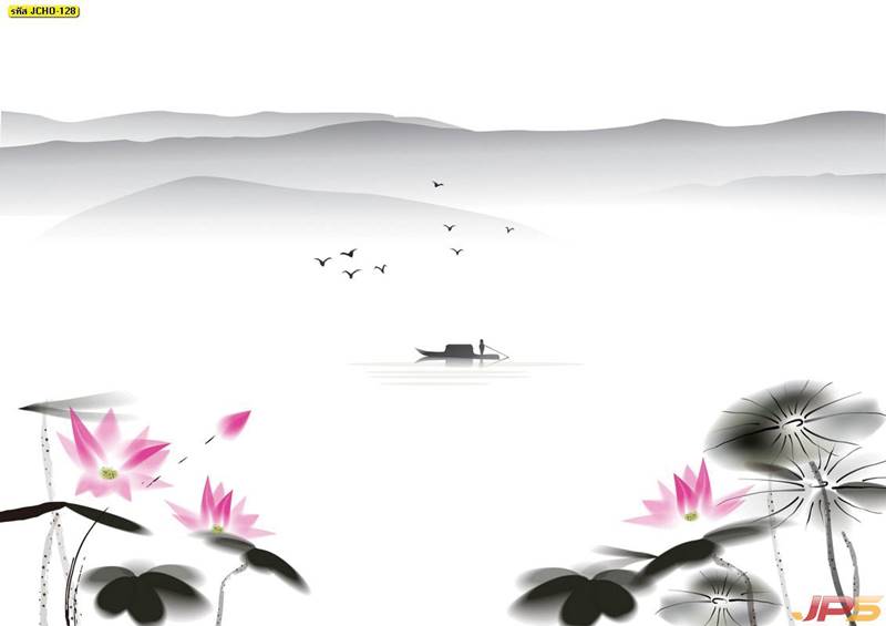 ภาพเขียนจีนลายวิวแม่น้ำกว้างใหญ่