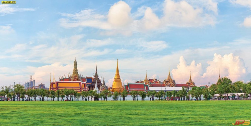 ภาพวัดพระแก้วสถานที่สำคัญในกรุงเทพ