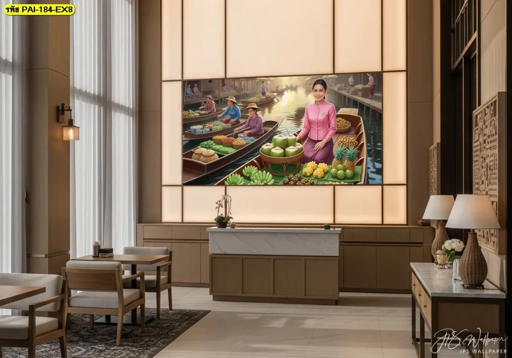 ภาพติดผนังร้านน้ำผลไม้ เพิ่มความสดชื่นให้พื้นที่ขายด้วยภาพผลไม้หลากหลายชนิด ผลิตโดย Murallbkk ร้านขายวอลเปเปอร์ พร้อมบริการรับติดตั้งวอลเปเปอร์